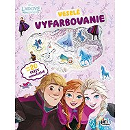 Fun colouring with brilliant Frozen stickers - Colouring Book
