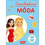 Samolepková móda Modrý sešit: modrý zošit - 