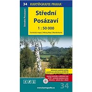 Střední Posázaví 1:50 000: turistická mapa - 