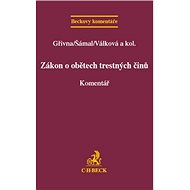 Zákon o obětech trestných činů Komnetář - 