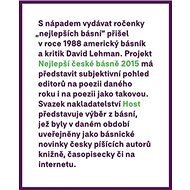 Nejlepší české básně 2015 - Petr Borkovec; Tomáš Gabriel