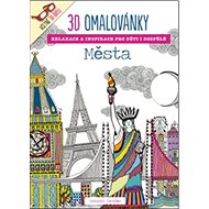3D colouring pages Cities - Colouring Book
