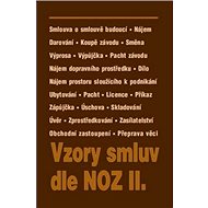Vzory smluv dle NOZ II. - 