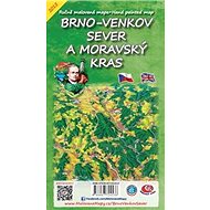 Brno venkov Sever a Moravský kras Skládací mapa - 