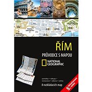 Řím Průvodce s mapou: 12 rozkládacích map - 