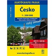 Česko Velký autoatlas 1:200 000: 2017/2018 - 