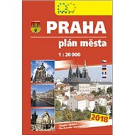 Kniha Praha plán města 2017 - 