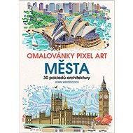colouring page Pixel Art Cities: 30 architectural treasures - Colouring Book