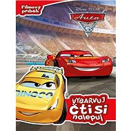 Auta 3 Vybarvuj, čti si, nalepuj - Robin Nixon Pompa