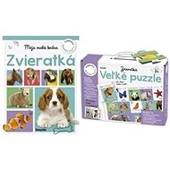 Veľké puzzle Zvieratká BOX - 
