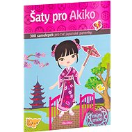 Šaty pro Akiko: 300 samolepek pro tvé japonské panenky - Julie Camel