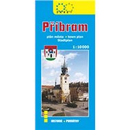 Příbram plán města 1:10 000 - 