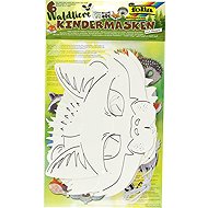 FOLIA Lesní zvířata sada masek, 6 motivů - Carnival Mask