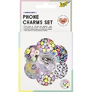 FOLIA sada přívěšků na mobil Rainbow Smile, 349 ks - Creative Kit