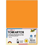 FOLIA karton 50 × 70 cm, 220 g, 10 listů, okrová - Colour Paper