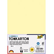FOLIA karton A4, 220 g, 100 listů, slámově žlutá - Colour Paper
