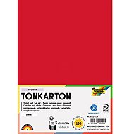 FOLIA karton A4, 220 g, 100 listů, jasně červená - Colour Paper