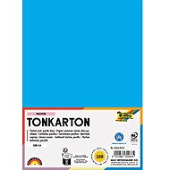 FOLIA karton A4, 220 g, 100 listů, mořská modrá - Colour Paper