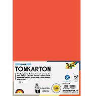 FOLIA karton A4, 220 g, 100 listů, oranžová - Colour Paper