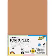 FOLIA světle hnědá, A3, 130 g, 50 listů - Colour Paper