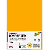 FOLIA tmavě žlutá, A4, 130 g, 100 listů - Colour Paper