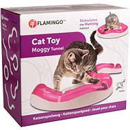 Flamingo Moggy pink/white - Interactive Cat Toy