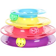Flamingo Bagera with balls 24 × 13 cm - Interactive Cat Toy