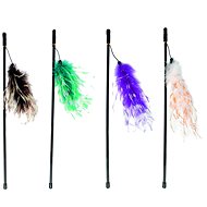 Karlie Teaser for cats with ostrich feathers 70 cm - Interactive Cat Toy