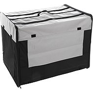 Flamingo Smart Top Plus černo-šedá, 79 × 56 × 61 cm - Přepravka pro psa