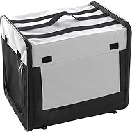 Flamingo Smart Top Plus black-grey, 46 × 36 × 41 cm - Dog Carriers