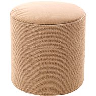 Flamingo Ottoman Cat Scratching Post 3in1, beige 46 cm - Cat Scratcher
