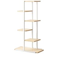 Flamenco Mystique Flower stand 113 × 60 × 20 cm, white-brown - Flower Stand