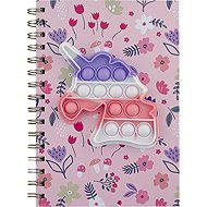 FLEXIO ring binder A5 POP-IT with unicorn motif - Notepad
