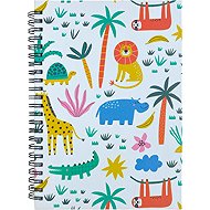 FLEXIO A5 with ring binder, 80 sheets, jungle - Notepad