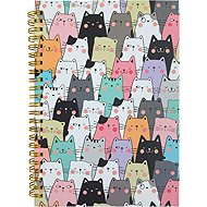 FLEXIO A5 with ring binder, 80 sheets, cat - Notepad