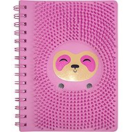 FLEXIO A5 with ring binder and silicone covers, 80 sheets, lazyman - Notepad