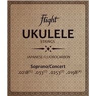 FLIGHT Fluorocarbon Ukulele Strings Soprano/Concert - Húr