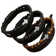 Flor de Cristal Men's bracelet Emilio3 - black - Bracelet
