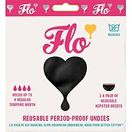 FLO Panties black 3XL - Menstruation Underwear