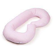 Flumi Maternity pillow type C, pink with polka dots - Nursing Pillow
