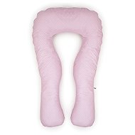 Flumi U-shaped pregnancy pillow, pink with polka dots - Nursing Pillow