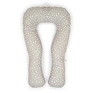 Flumi U-shaped pregnancy pillow, light grey with stars - Nursing Pillow