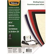 FELLOWES Delta A4 Back, Red - Pack of 100 pcs - Binding Cover