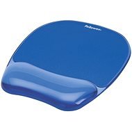 Fellowes CRYSTAL gel, with wrist support, blue - Mouse Pad