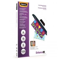 Fellowes A4/80 micron, glossy, self-adhesive - pack of 100 - Laminating Film