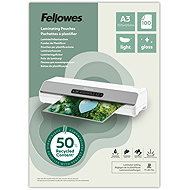 Fellowes A3/160 z recyklovaného materiálu (50%), lesklé - balení 100 ks - Laminating Film