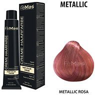 FemMas Farba na vlasy Metallic ruža - Farba na vlasy