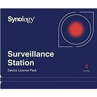 Synology NAS Surveillance Station 4× IP kamera licenc - Licenc