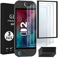 FUNLAB Screen Protector (3 ks + Film App Tool) - Nintendo Switch 2 - Glass Screen Protector