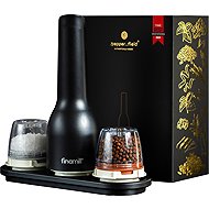 FinaMill by Pepperfield Electric grinder USB black, gift set - Spice Grinder